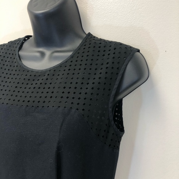 J. CREW perforated a-line dress 00 - Picture 3 of 9